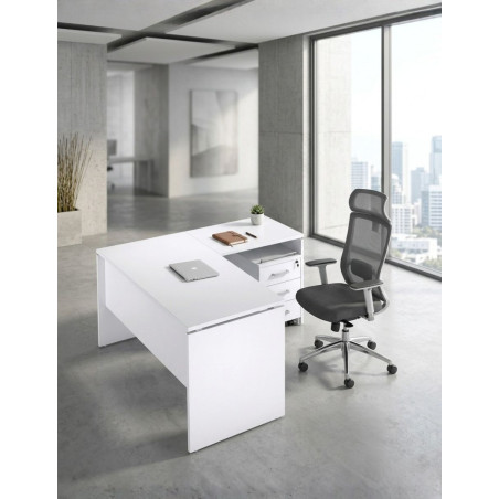 Mesa Oficina con Ala y Buc con Ruedas de Herpesa - Montiel