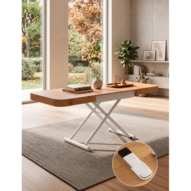 Mesa Elevable con Mando de Salón Turín - Montiel