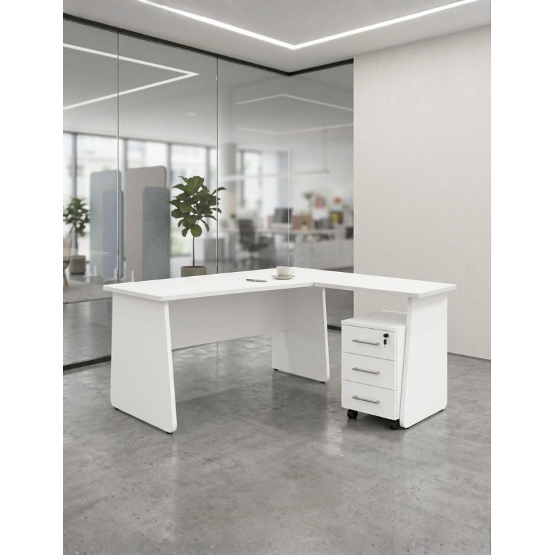 Mesa Oficina Prisma con Ala de Herpesa - Montiel