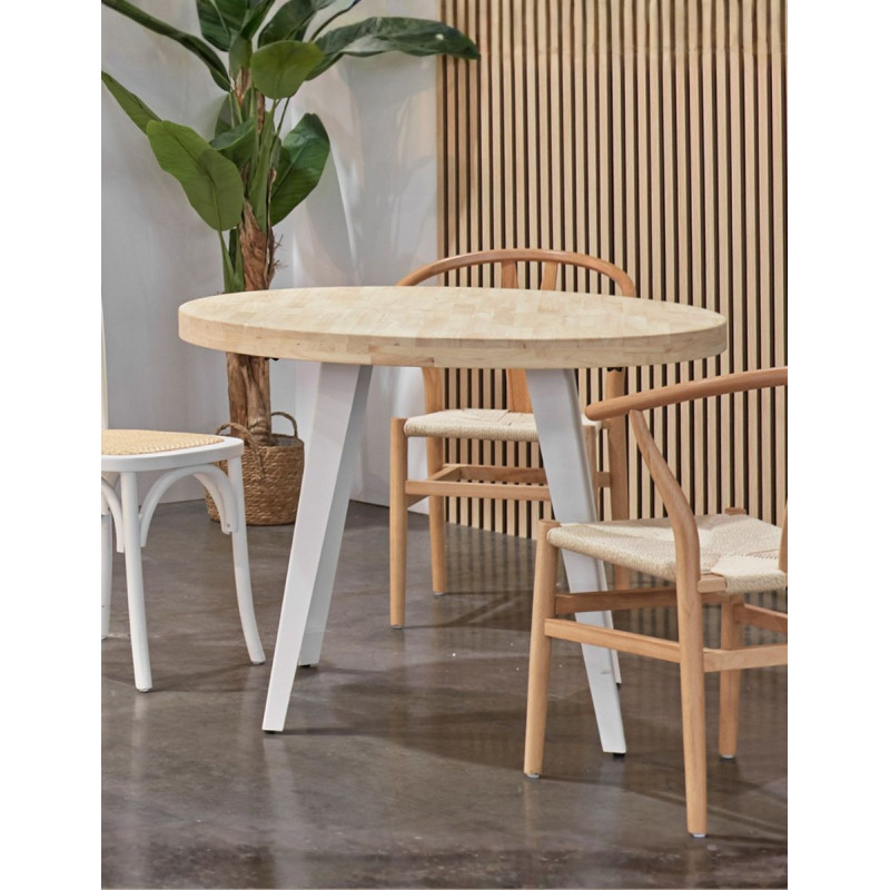 Mesa Reuniones Fija Berg 100x100 cm. - Montiel