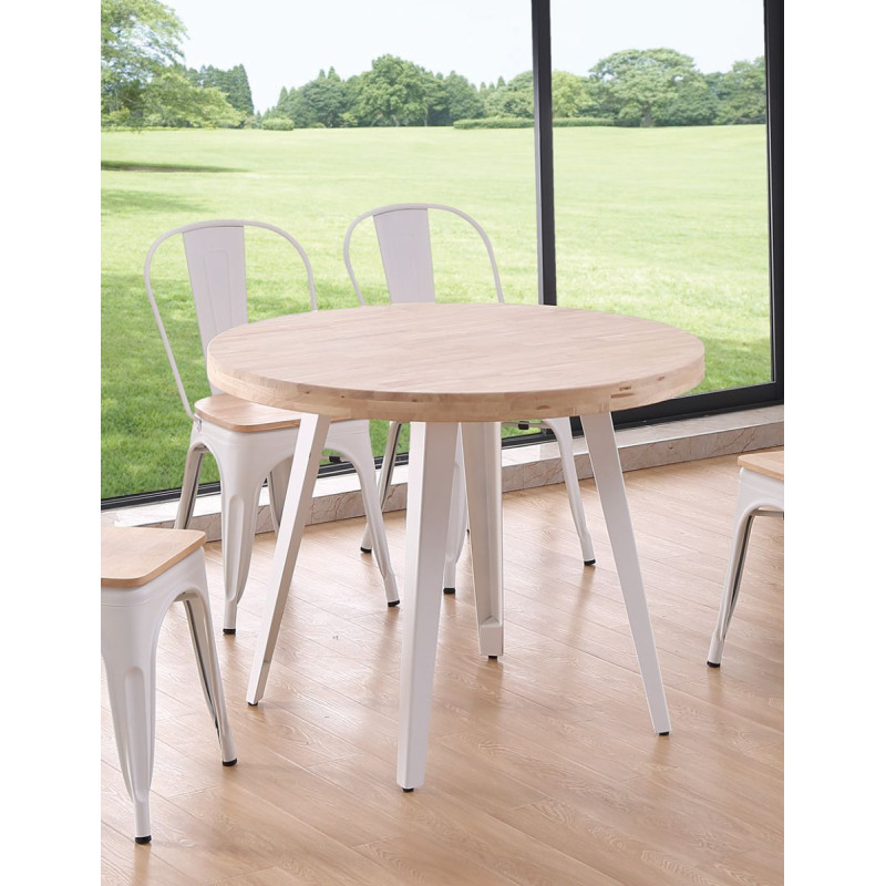 Mesa Reuniones Fija Berg 100x100 cm. - Montiel