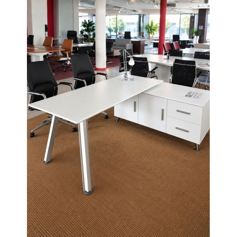Mesa Dirección con Mueble Auxiliar AT de Herpesa - Montiel