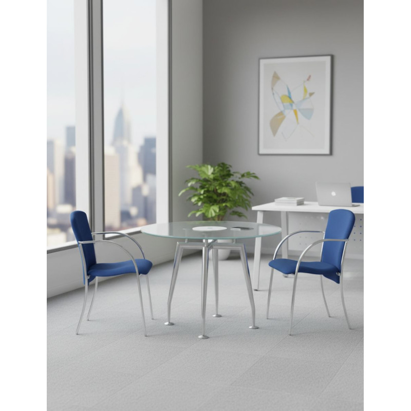 Silla Confidente Oficina Serie Atlántico Herpesa