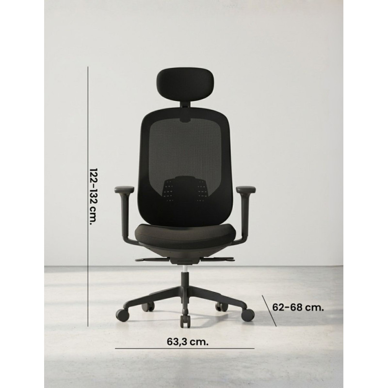 Silla Ergonómica Oficina Bela de Herpesa - Montiel