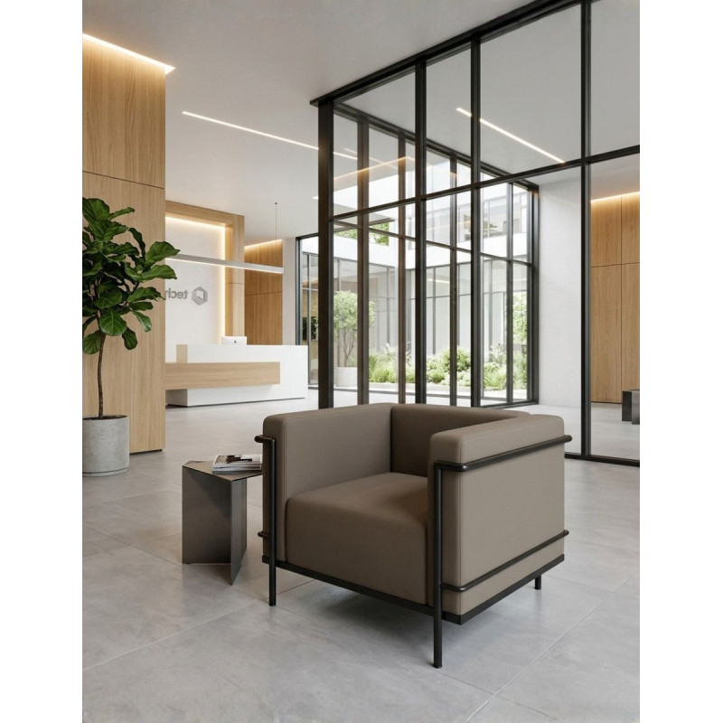 Sillón de Recepción Oficina Corbu de Herpesa