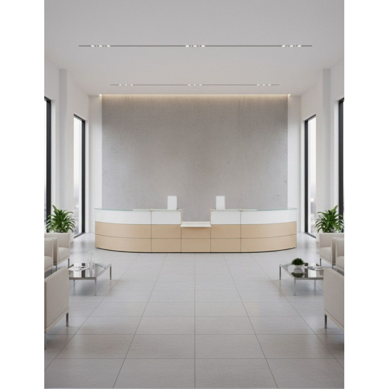 ▷ Mostrador Angular R3 de Herpesa - Oficinas Montiel