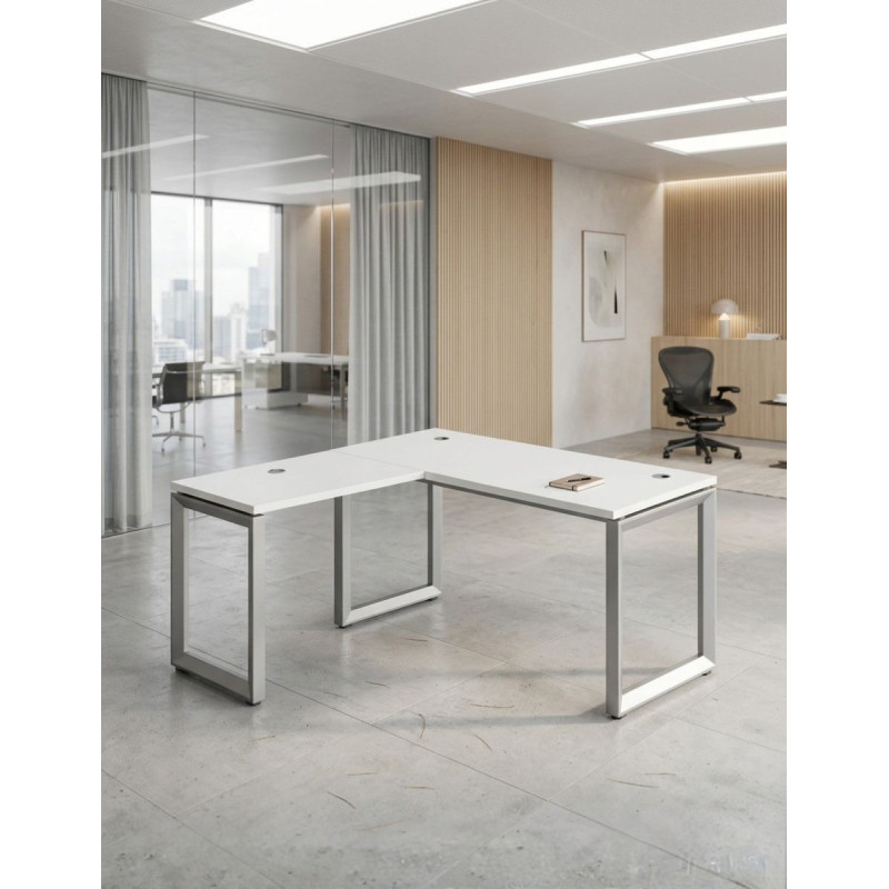 Mesa Dirección Oficina Euro 7000 con Ala de Euromof