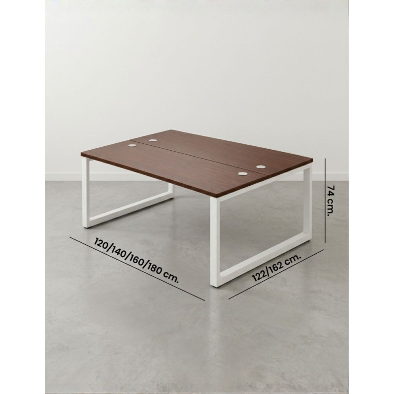 Bench 2 Puestos Oficina Euro 7000 de Euromof - Montiel