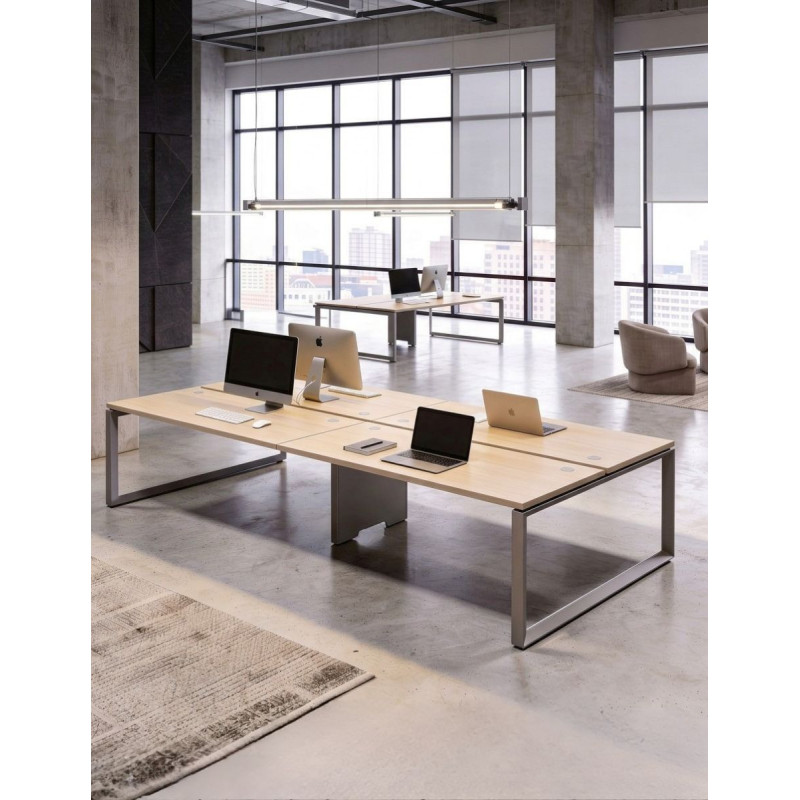 Bench Oficina de 4 Puestos Euro 7000 de Euromof - Montiel