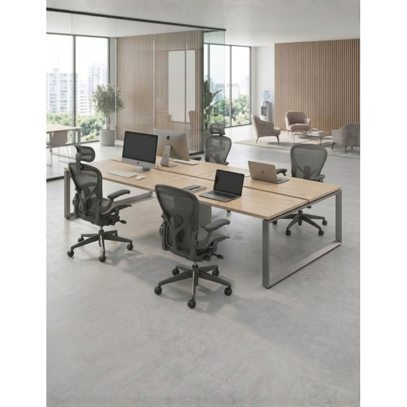 Bench Oficina de 4 Puestos Euro 7000 de Euromof - Montiel