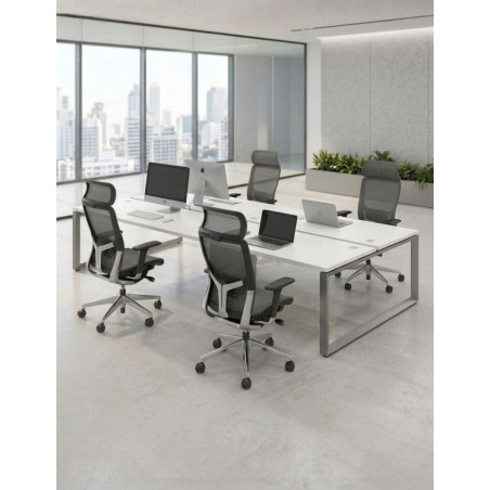 Bench Oficina de 4 Puestos Euro 7000 de Euromof - Montiel