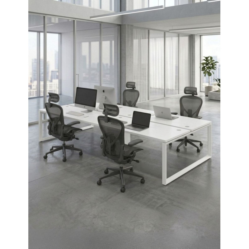 Bench Oficina de 4 Puestos Euro 7000 de Euromof - Montiel
