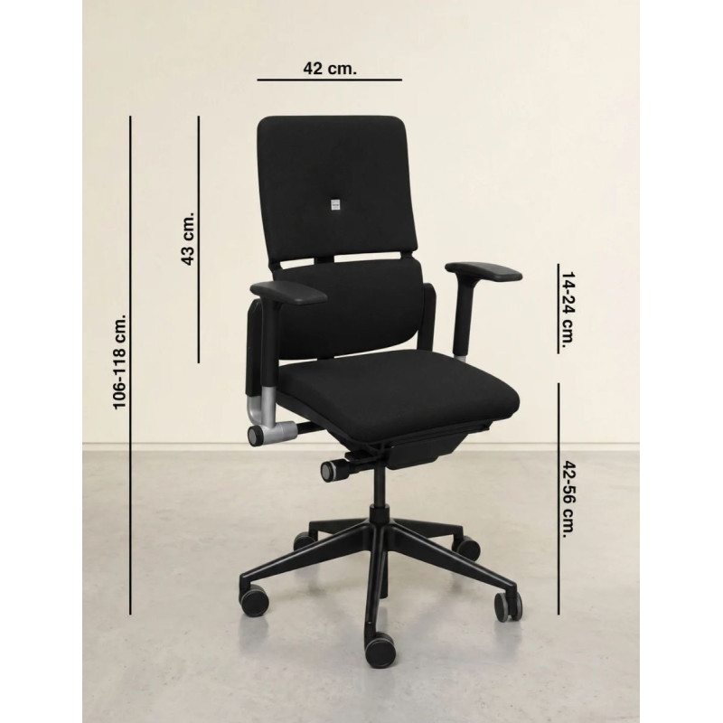 Silla Oficina Brazos 3D Please 2 de Steelcase - Montiel