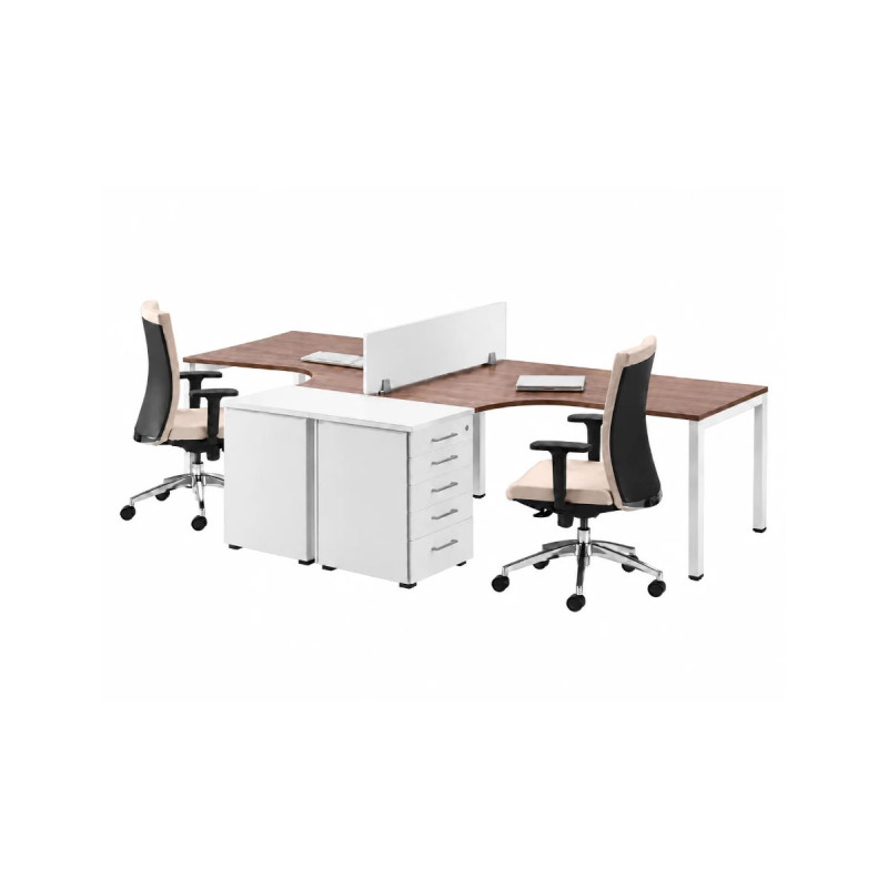 Multipuesto Oficina con Buc Pedestal Q8 de Herpesa - Montiel