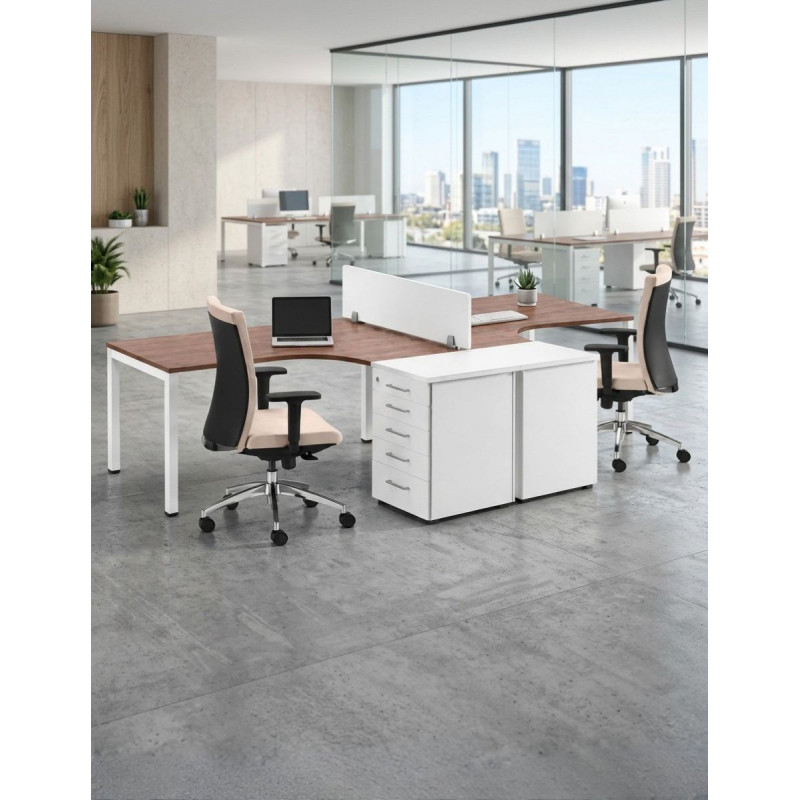 Multipuesto Oficina con Buc Pedestal Q8 de Herpesa - Montiel