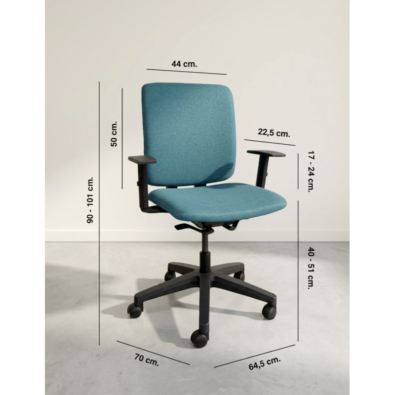 Silla Giratoria Sentis de Forma 5 - Montiel