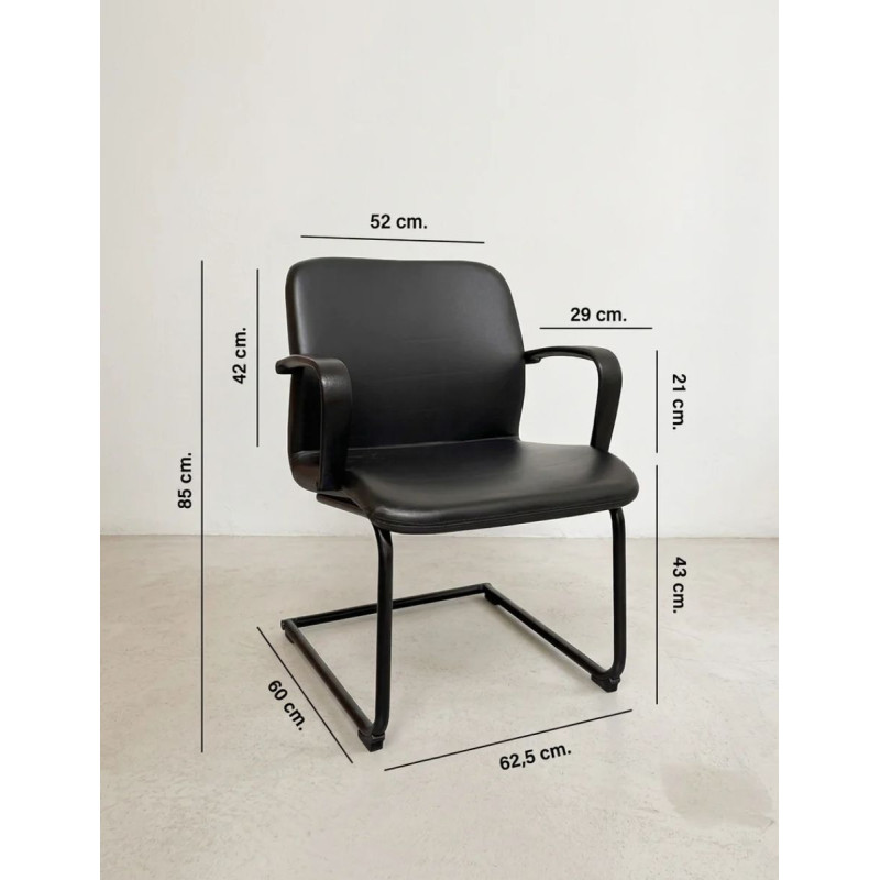 Silla MM1916 Base Negra - Montiel