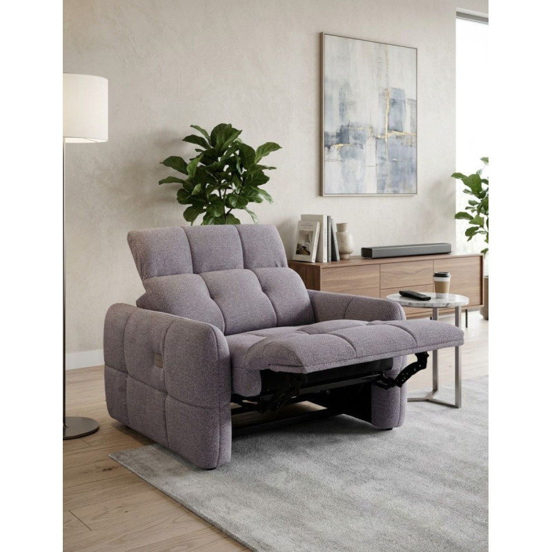 Sofá Relax Eléctrico Gustaf Gris de Adec - Montiel