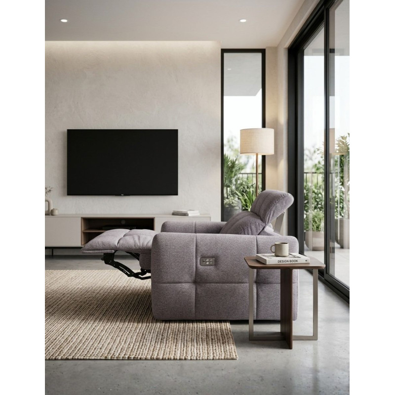 Sofá Relax Eléctrico Gustaf Gris de Adec - Montiel