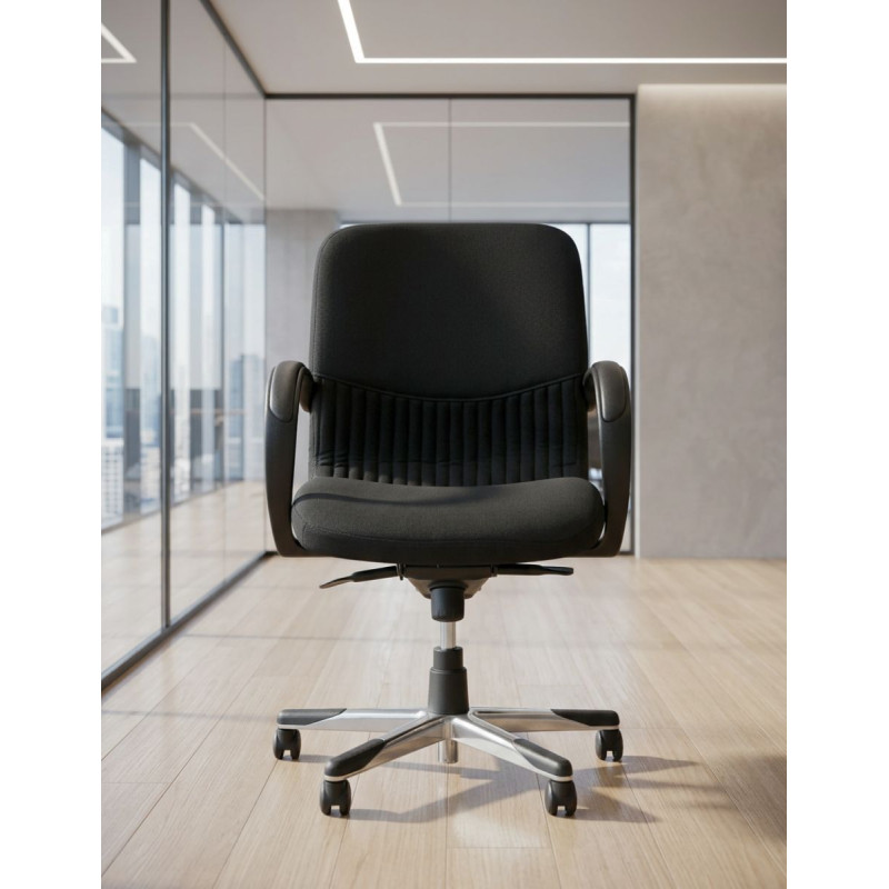 Sillón de Dirección Giratorio Negro MM220