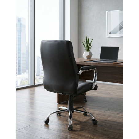 Silla de Despacho Nexus RD-988V22 Negra de Rocada - Montiel