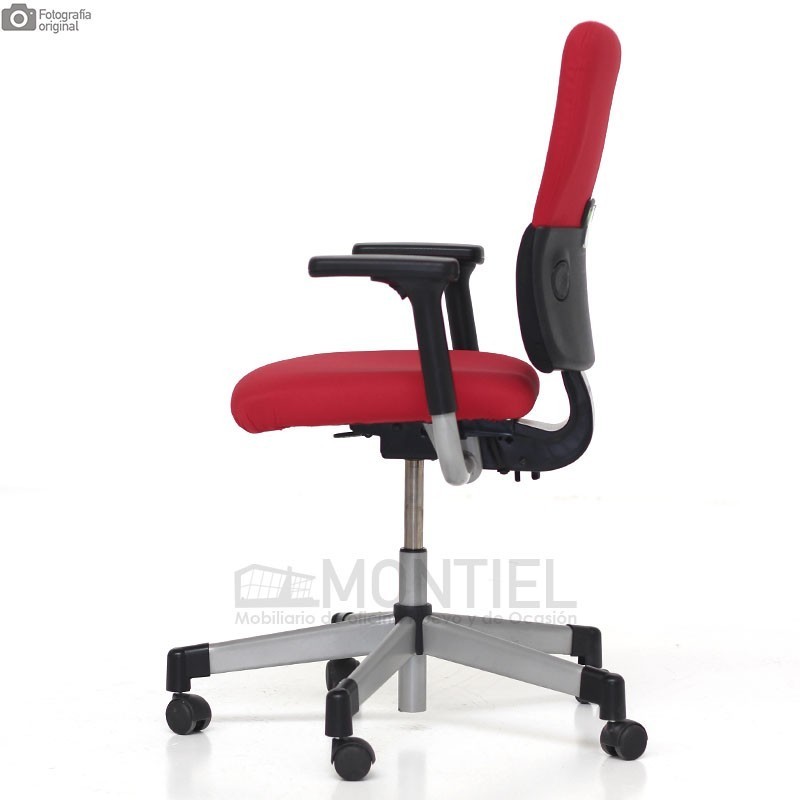 ▷ Silla Ergonómica LET'S B 【 Steelcase 】Brazos Fijos | Montiel