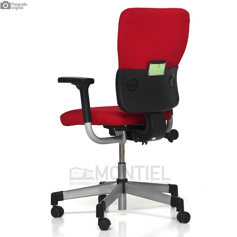 ▷ Silla Ergonómica LET'S B 【 Steelcase 】Brazos Fijos | Montiel