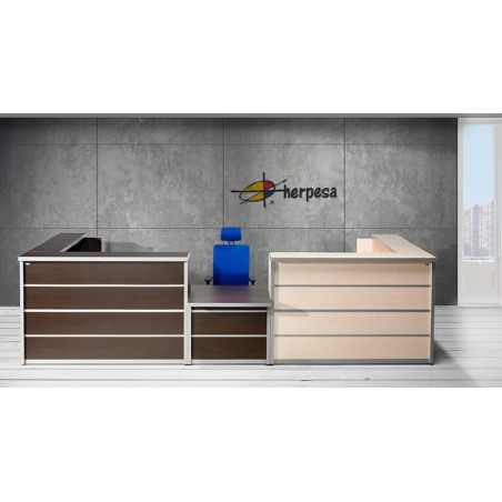 ▷ Mostrador de Recepción H4 de Herpesa - Oficinas Montiel