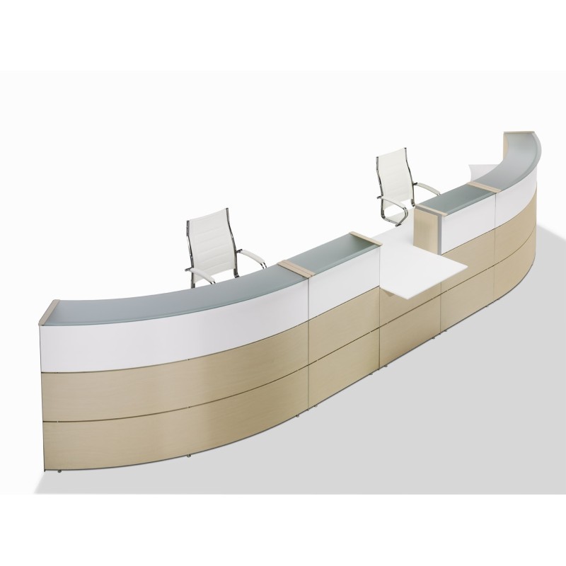 ▷ Mostrador Angular R3 de Herpesa - Oficinas Montiel