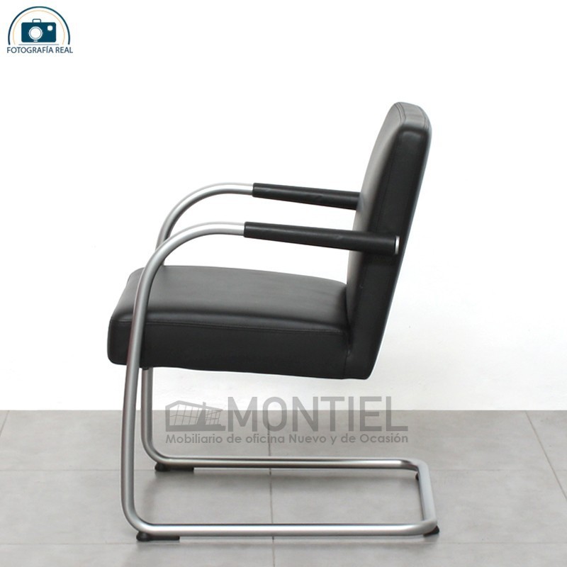 Silla Confidente Piel Visasoft de Vitra - Montiel