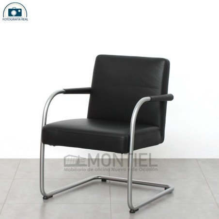 Silla Confidente Piel Visasoft de Vitra - Montiel
