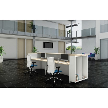 ▷ Mostrador de Recepción M10 de Forma 5 - Montiel