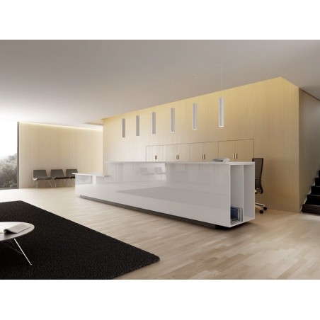 ▷ Mostrador de Recepción M10 de Forma 5 - Montiel