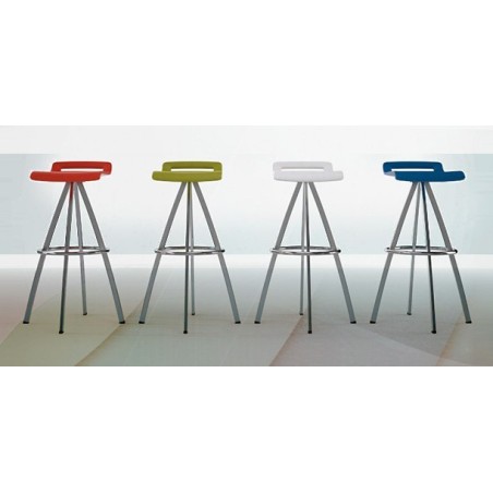 ▷ Taburete Alto Mit de Actiu - Muebles de Oficina Montiel