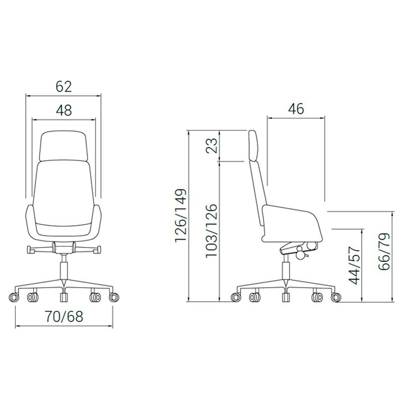 Silla Operativa AITA de DILEOFFICE