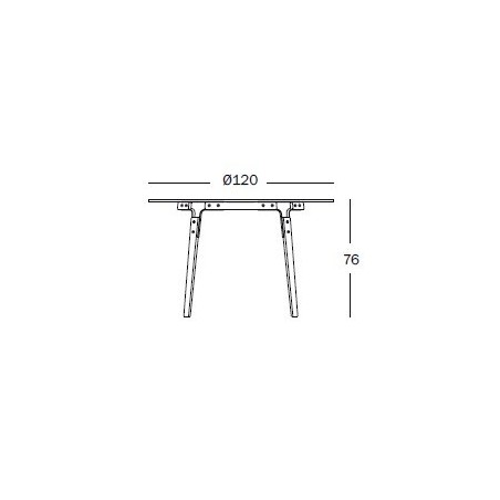 Mesa de Diseño Steelwood de Magis