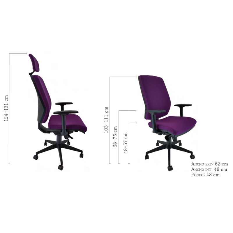 Dimensiones Sillón Cronos de Vincolo