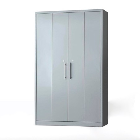 Armario de Puertas Abatibles Articuladas Metálicas de MoreSquared