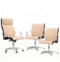 Pack Sillón Dirección + 2 Confidentes Despacho Trini de...