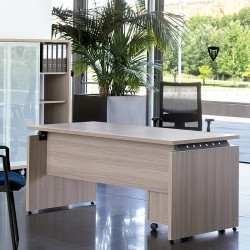 ▷ Mesa de Despacho con Ala Teseo de Ismobel - Oficinas Montiel