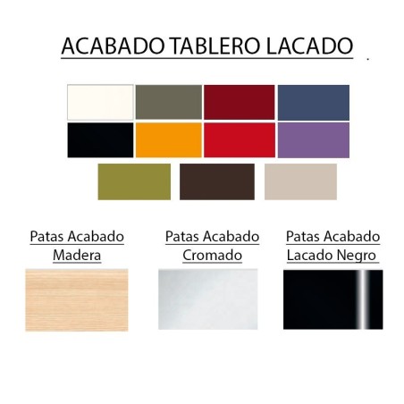 Mesa Operativa Pigreco Lacada PG0  de Martex