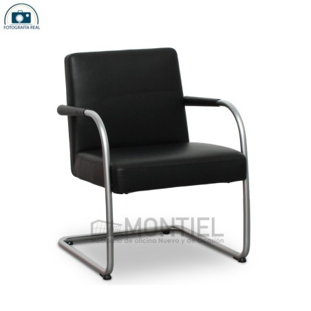 Silla Confidente Piel Visasoft de Vitra - Montiel