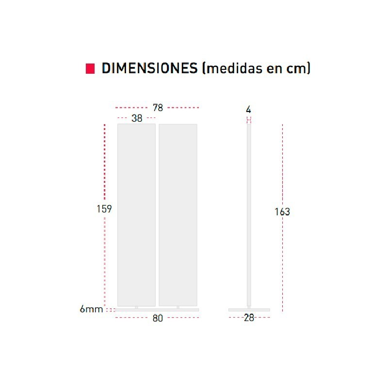 ▷ Biombo Divisor para Oficina 360º de Actiu - Muebles Montiel