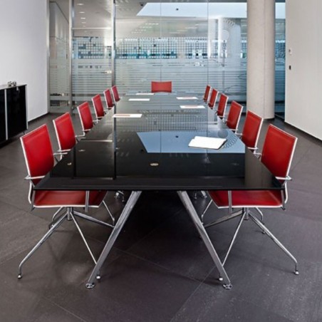 ▷ Mesa de Reunión de Cristal ARKITEK de ACTIU | Oficinas Montiel