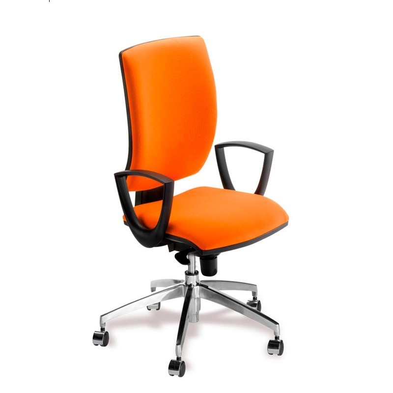 Silla POP Brazos Fijos Naranja
