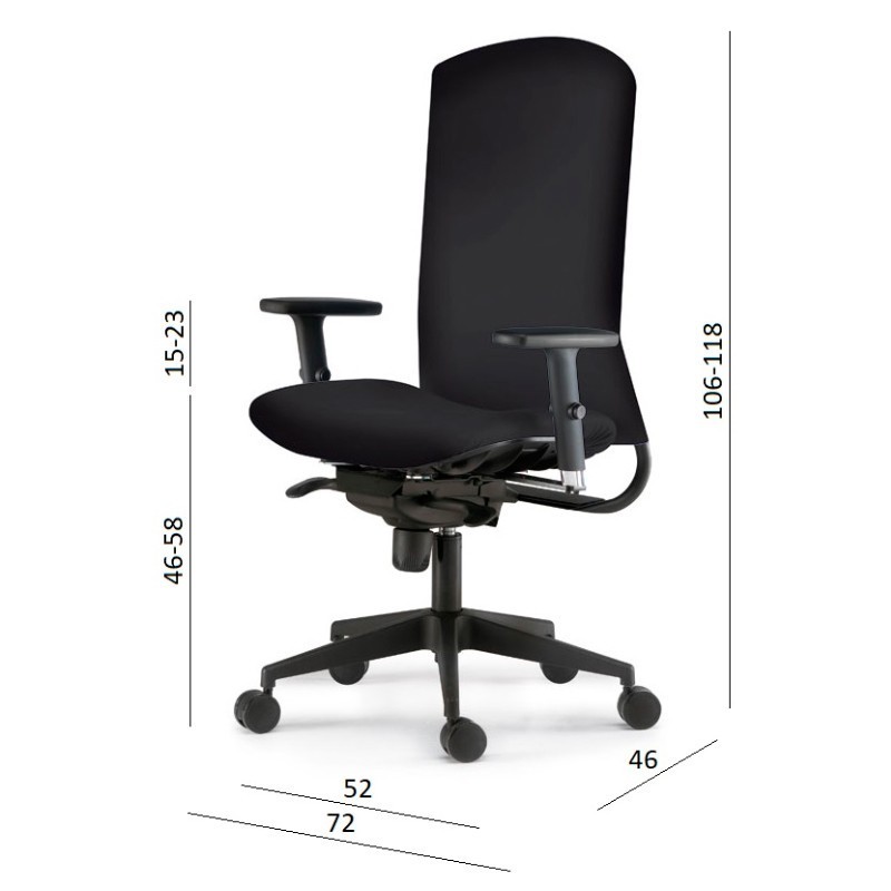 ▷ Sillón de Dirección Tecno de Luyando - Montiel