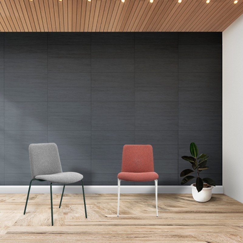 ▷ Silla Confidente KLC Tapizada de Luyando - Montiel