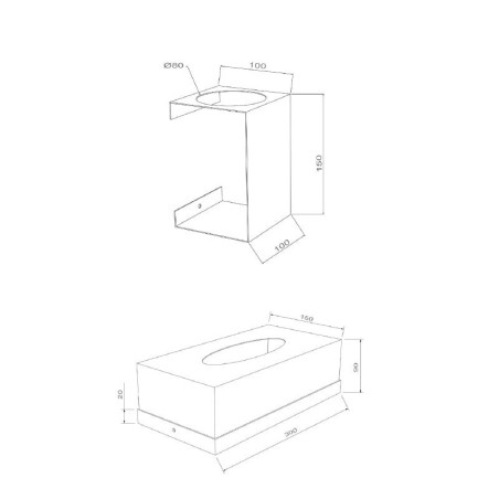 Dispensador de Gel y Guantes de Planning Sisplamo - Montiel