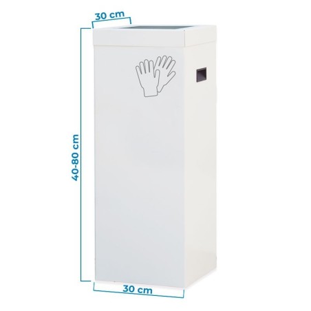 Dimensiones Papelera de Reciclaje 6056 de Planning Sisplamo