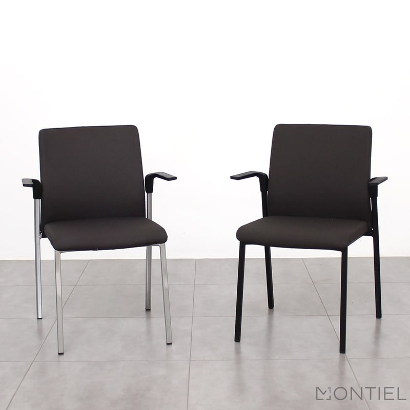 ▷ Pack 2 sillas Plural Tapizadas de Forma 5 - Oficinas Montiel